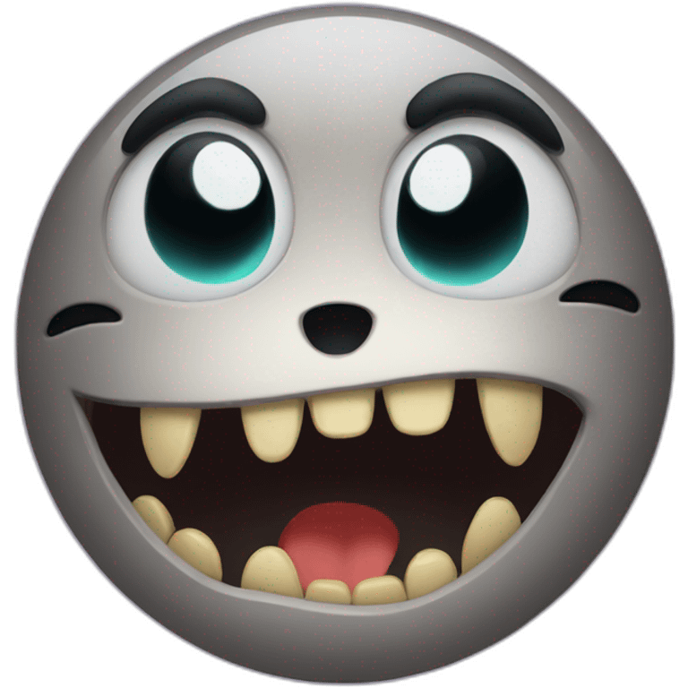 scary mewing emoji