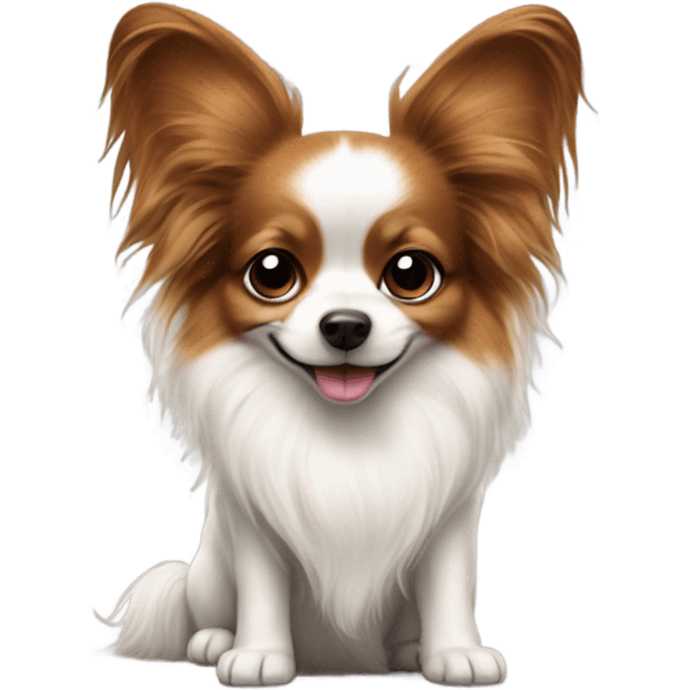 Papillon dog emoji