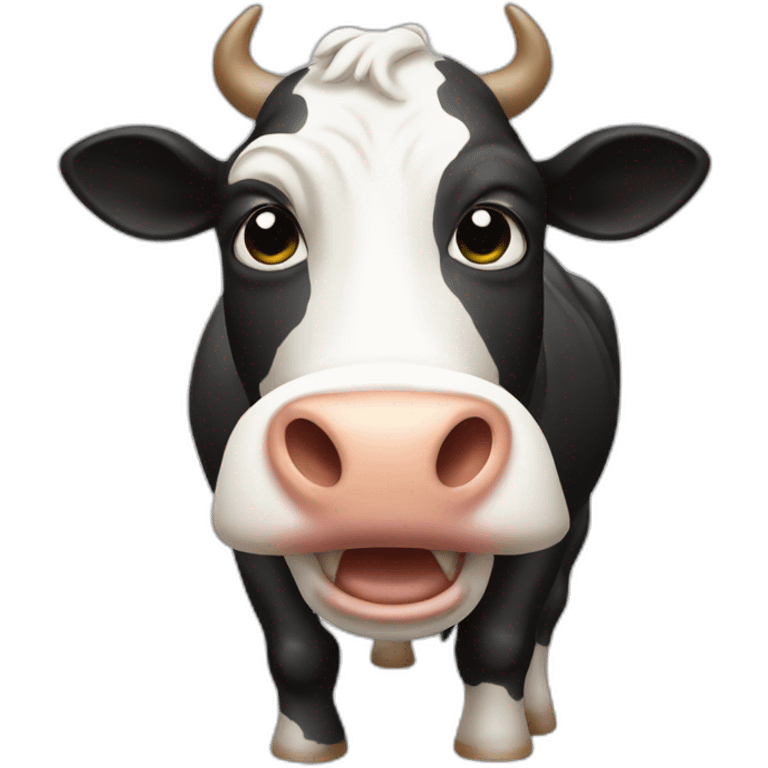 cow abducted emoji