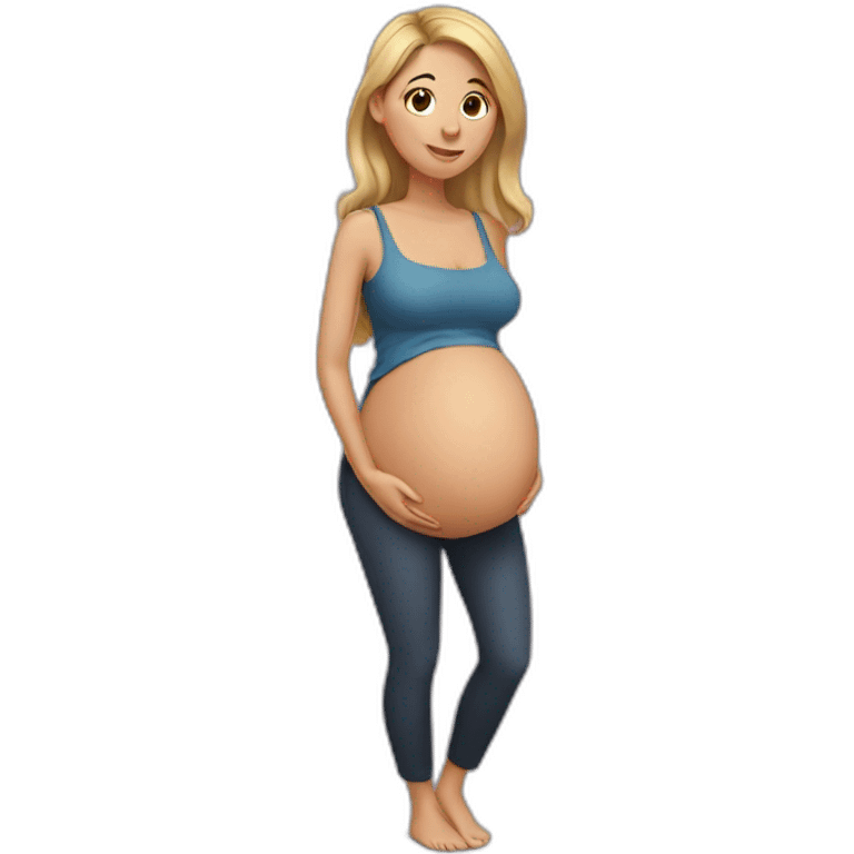 pregnant women emoji