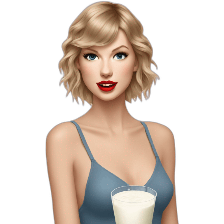 taylor-swift-milk-on-face emoji