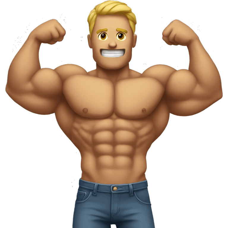 muscle emoji