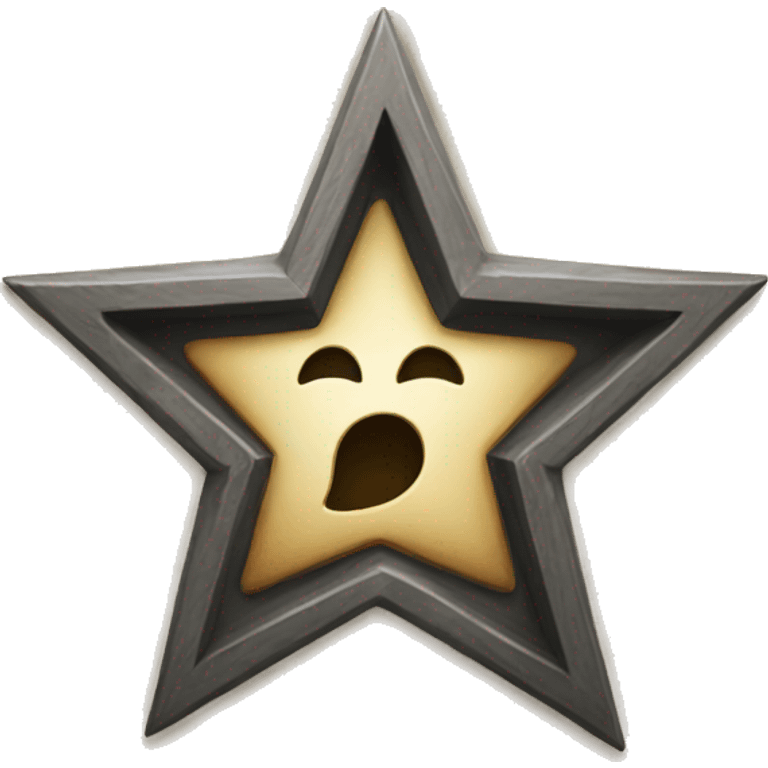 keyhole star emoji