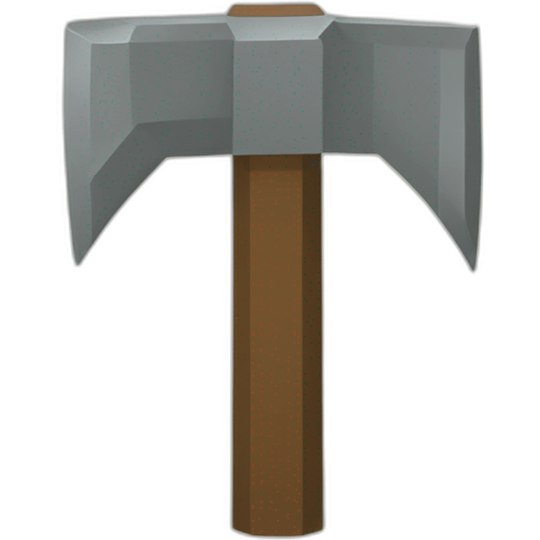 minecraft pickaxe emoji