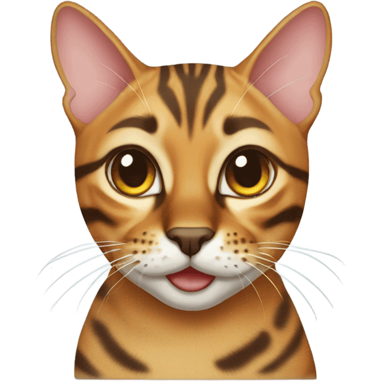 Bengal cat emoji