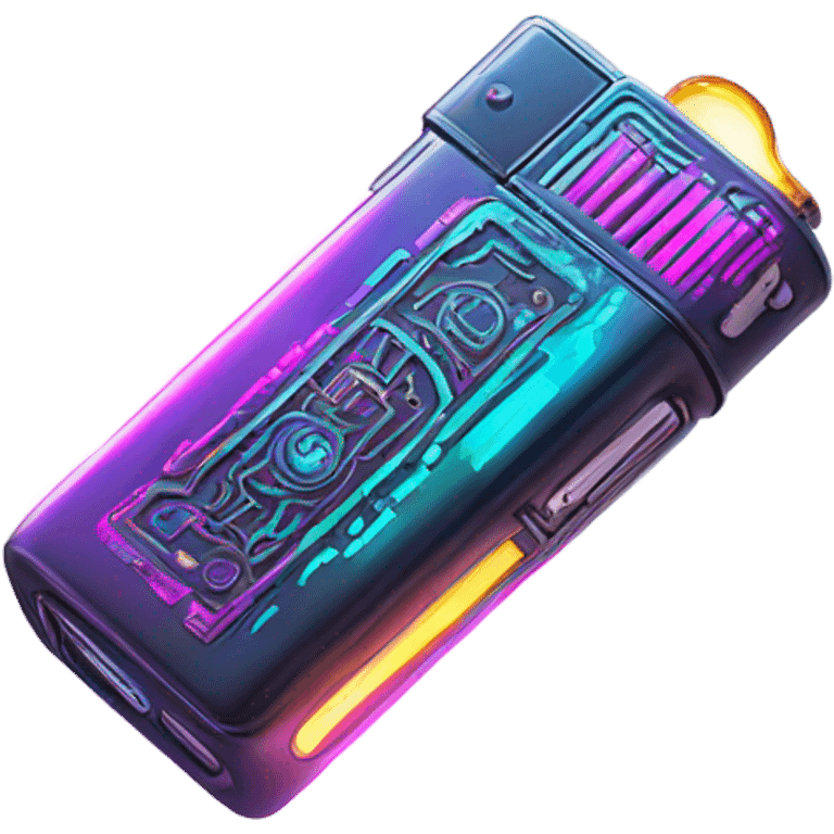 cyberpunk lighter emoji