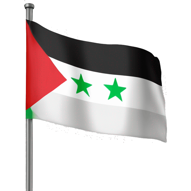 Flag of Free Syria emoji