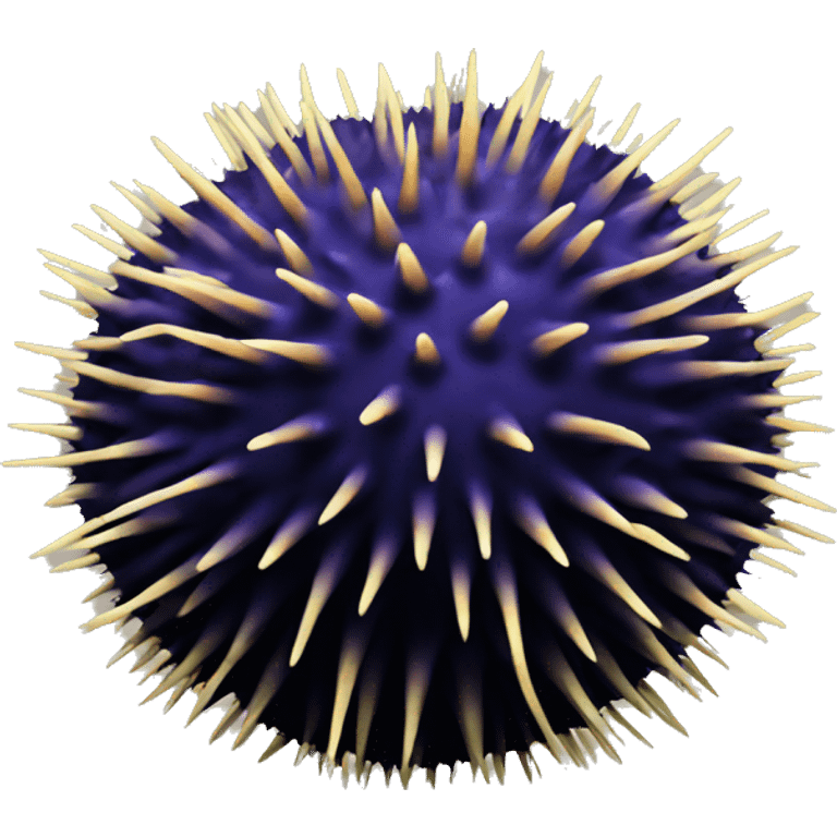 black sea ​​urchin emoji