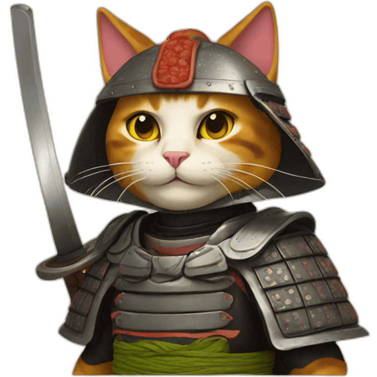 samurai pizza cat emoji