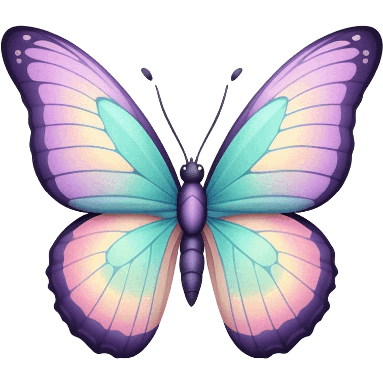 Pastel butterfly  emoji