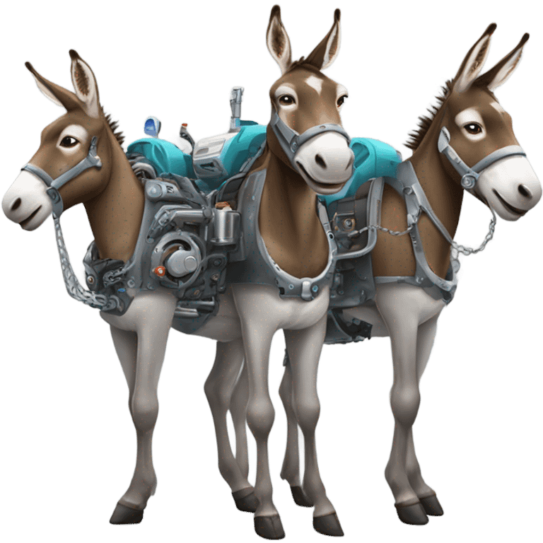 Mechanic donkeys emoji