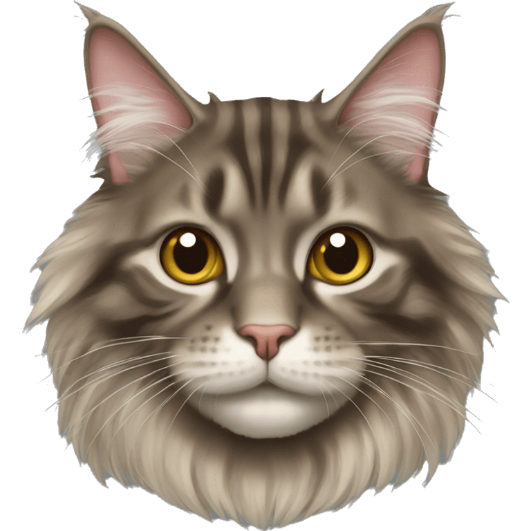 Maine coon cat emoji