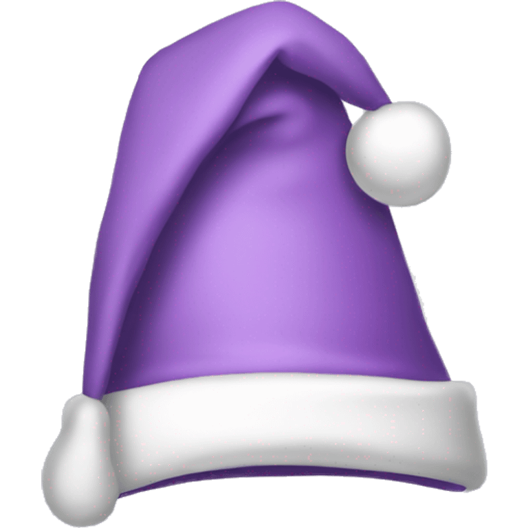 lilac santa hat emoji