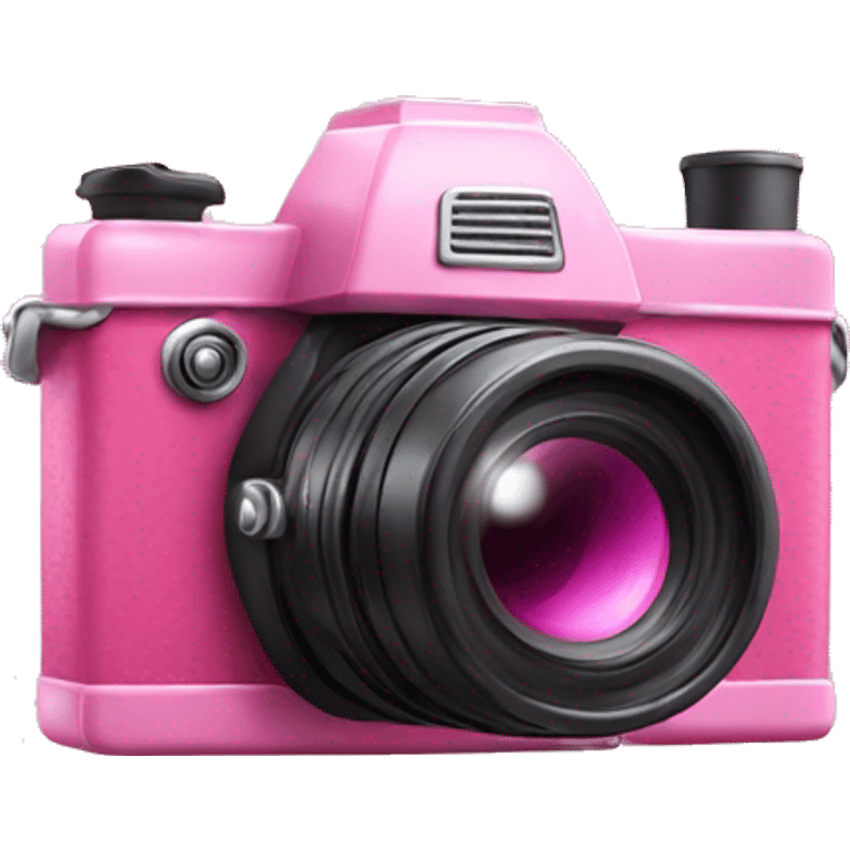 pink film camera emoji