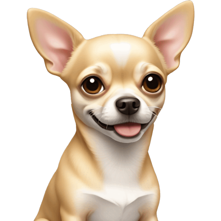 Vanilla chihuahua  emoji