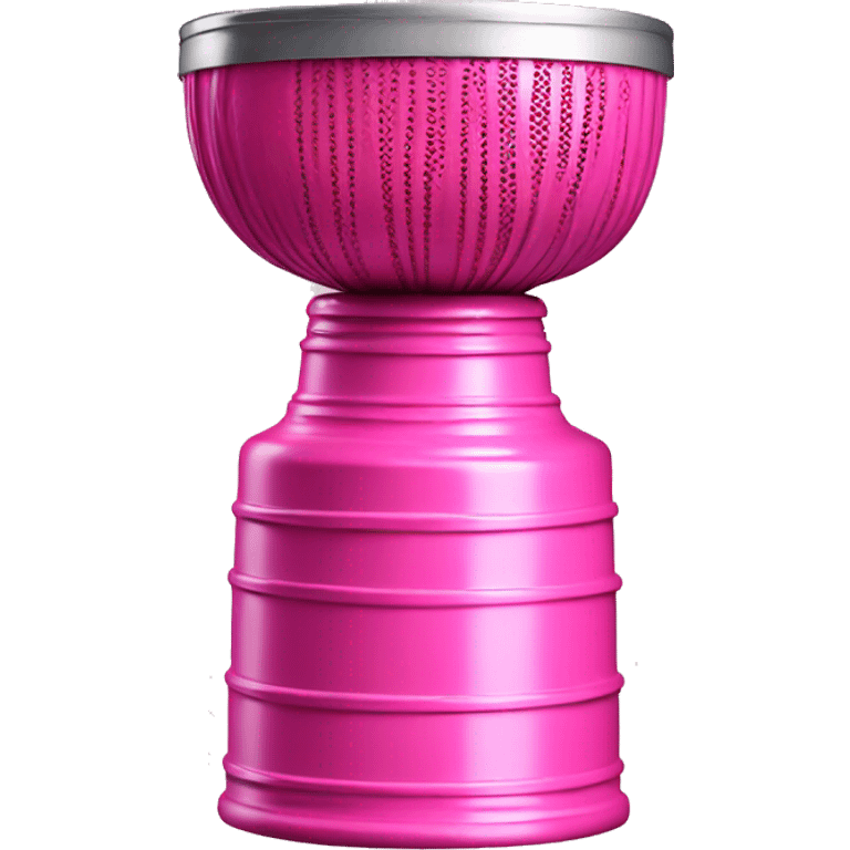 Pink Stanley cup emoji