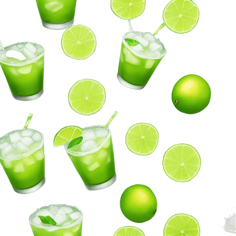 Caipirinha cocktail emoji