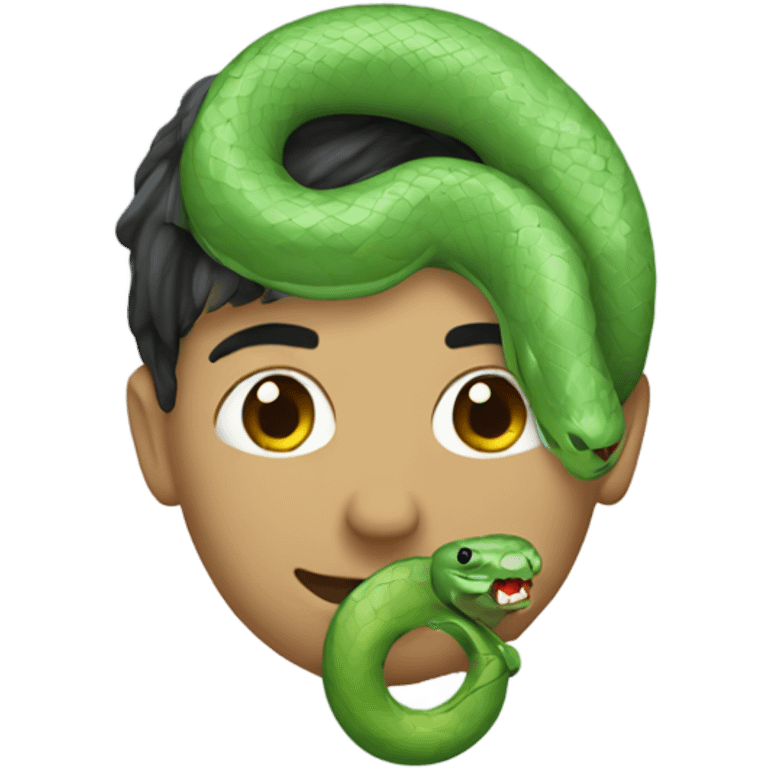 ai with snake emoji