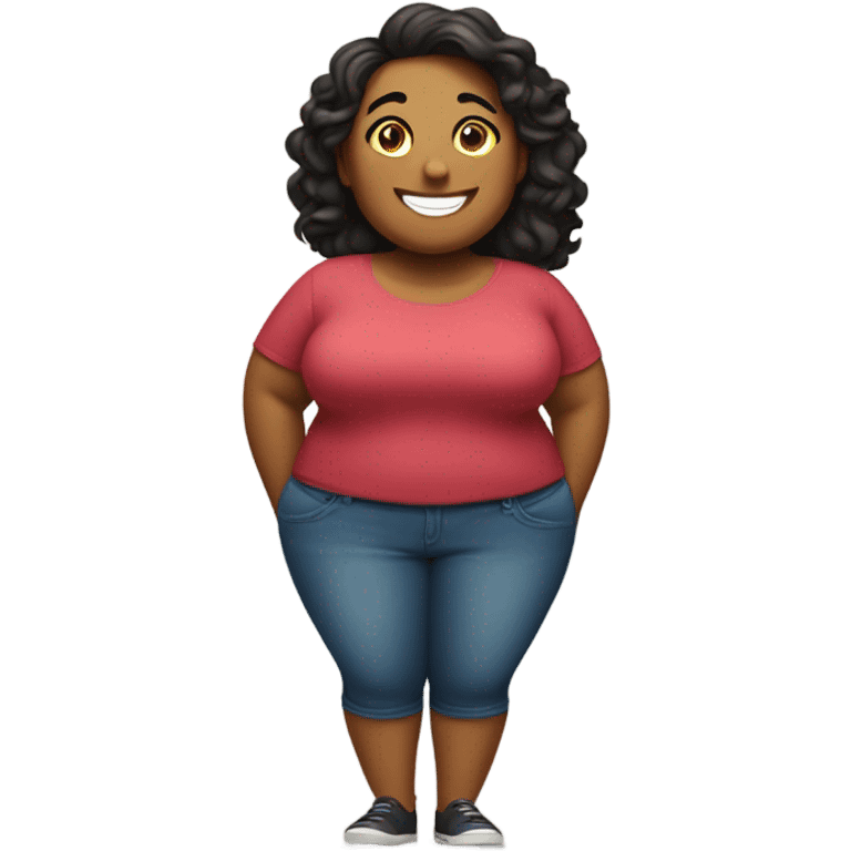 Fat lady emoji