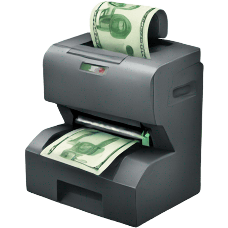 Money printer emoji