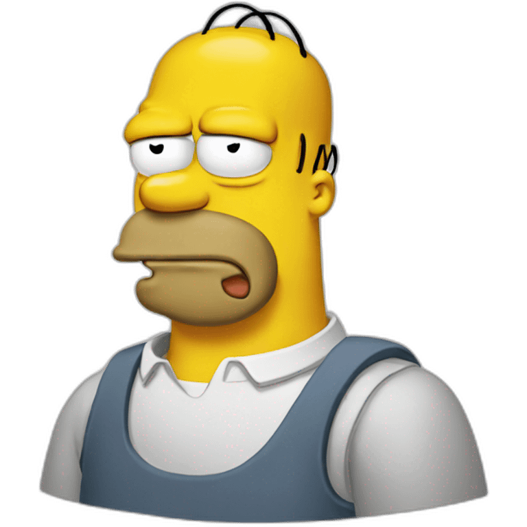 Homer simpson emoji