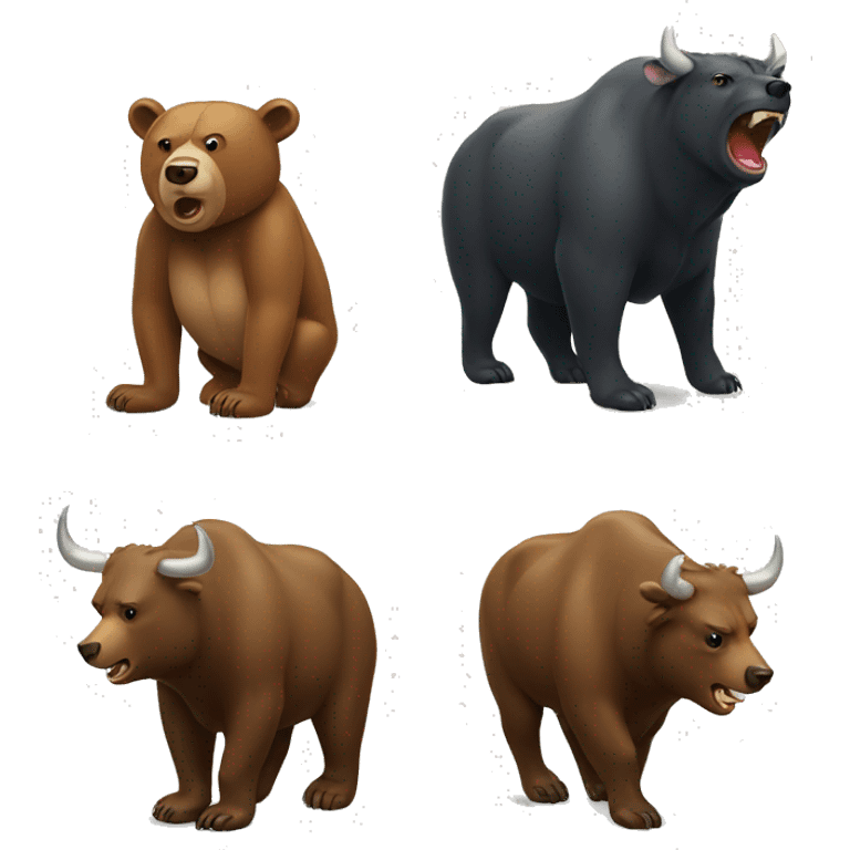 BEAR VS BULL emoji