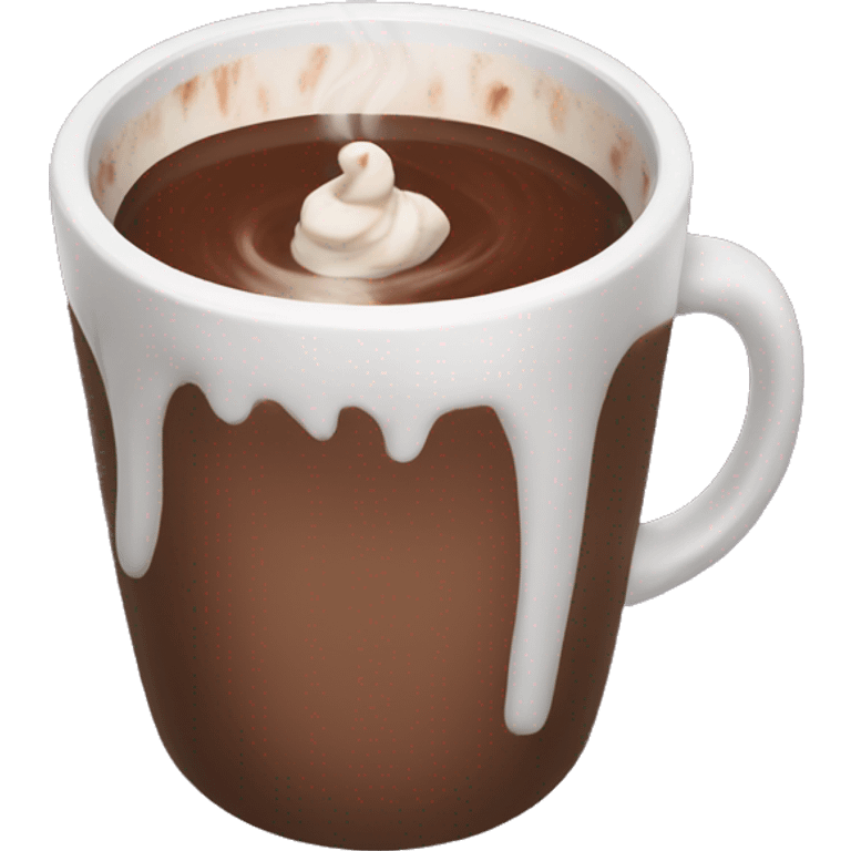 Aesthetic hot chocolate  emoji