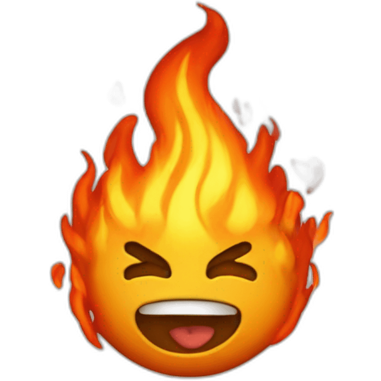 Coeur en feu emoji