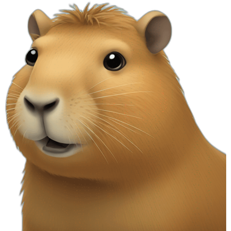 Capybara emoji