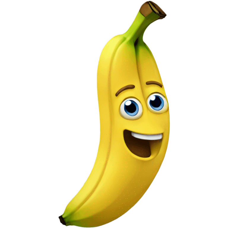 Talking banana emoji