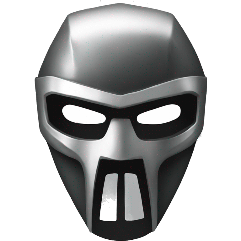 MF DOOM mask emoji