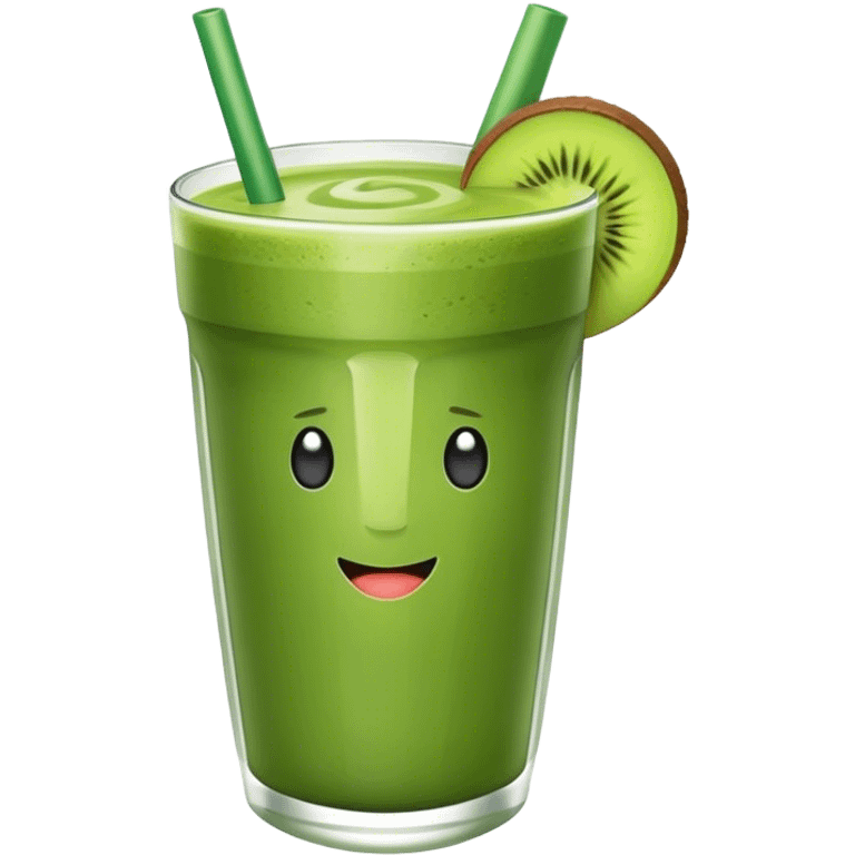 matcha smoothie emoji