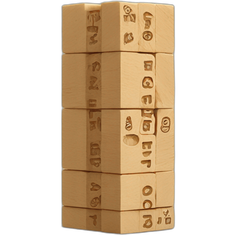 Jenga negocios emoji