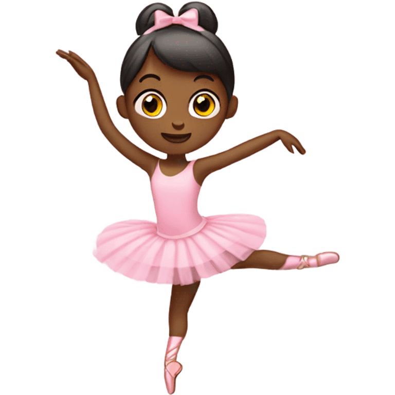 Pink ballerina  emoji