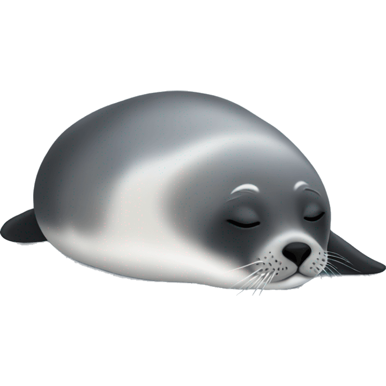 ringed seal sleeping emoji