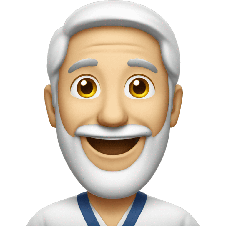 a happy Jewish man emoji