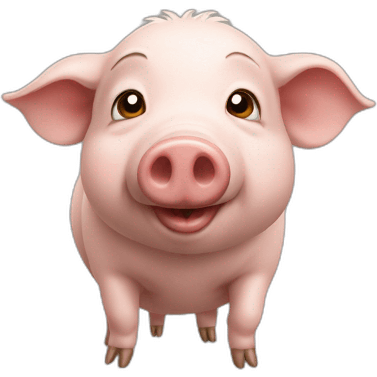 Cochon qui vole emoji