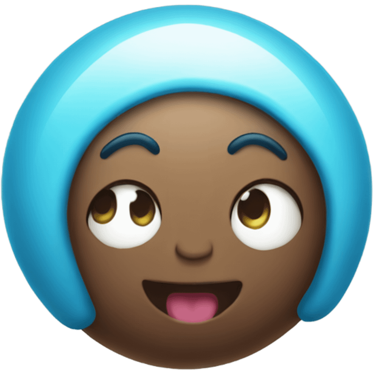 Cute gumball emoji