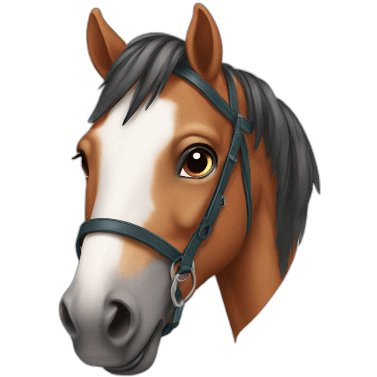 Love horse emoji