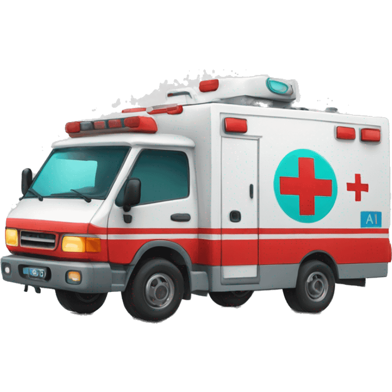 ambulância do SAMU 192 emoji