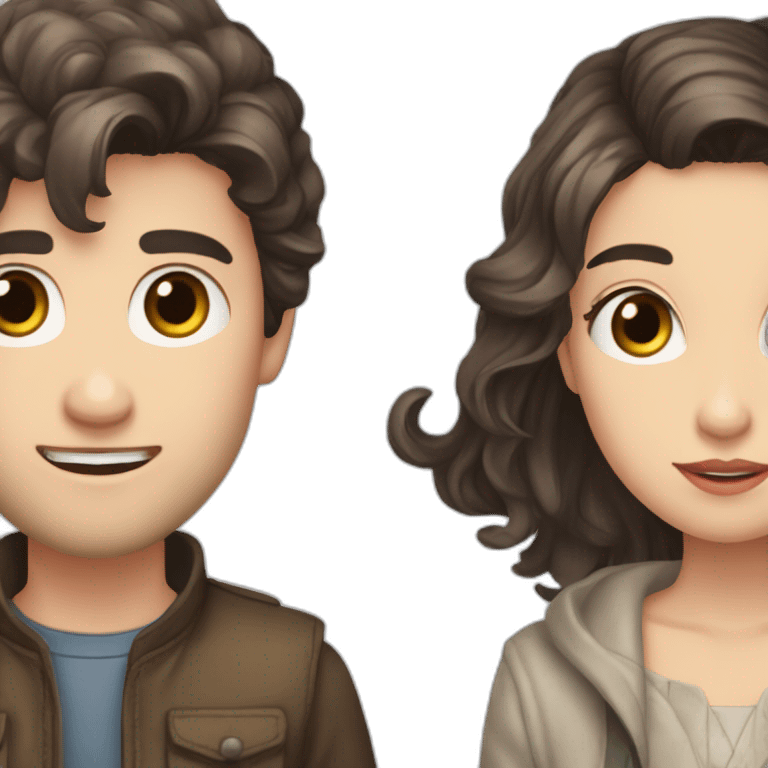 Quentin HARTMANN and Lily Palmyre emoji