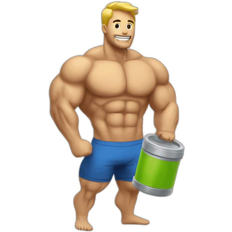 gym supplements emoji