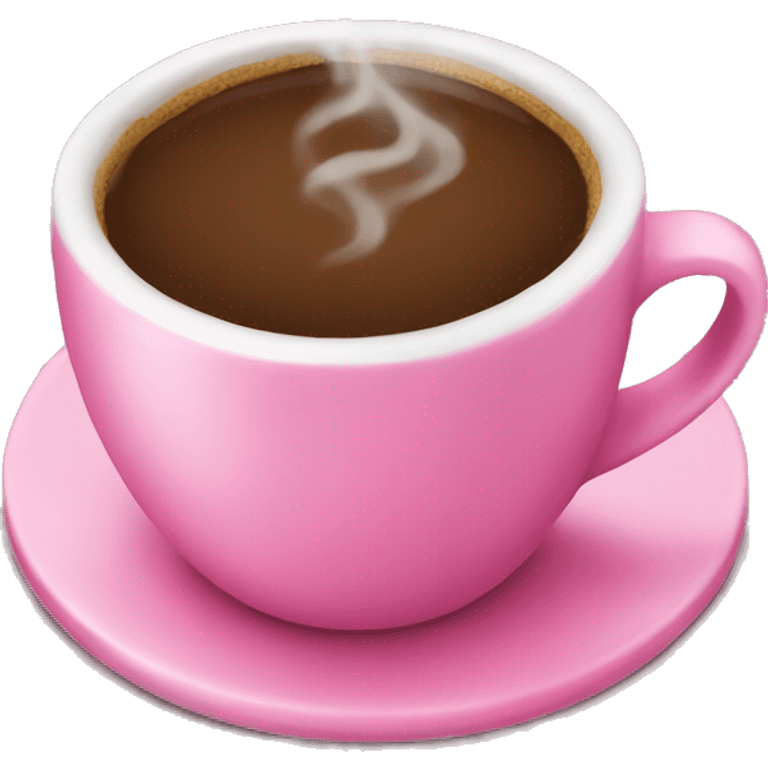 pink coffee cup  emoji