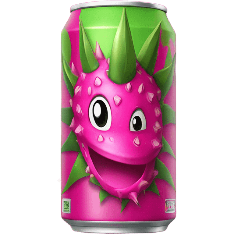 Dragonfruit Dragon Energy Drink  emoji