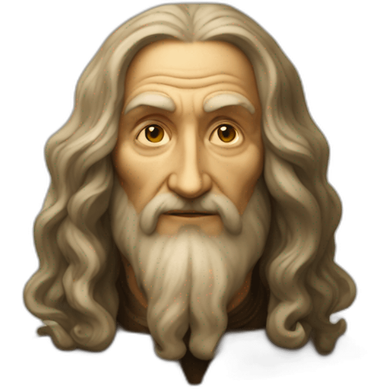 Leonardo da Vinci emoji