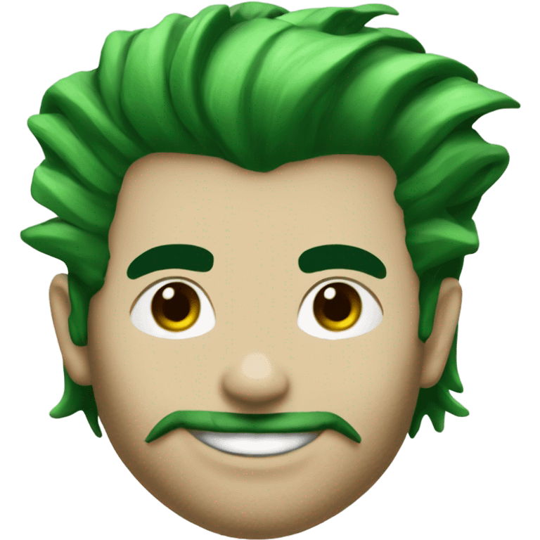 Punk male version of Poison Ivy from Batman emoji