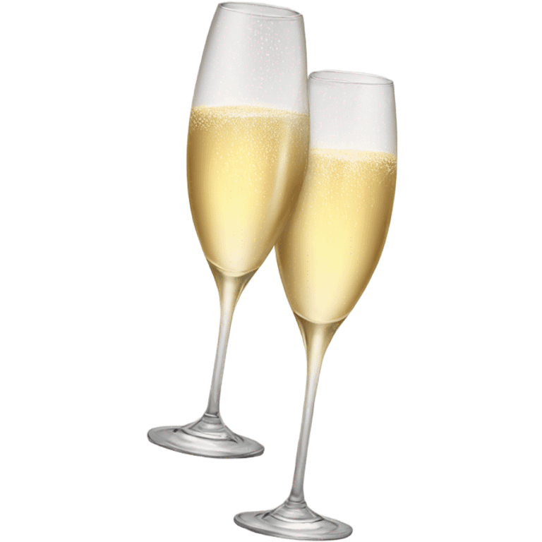 Champagne toast emoji