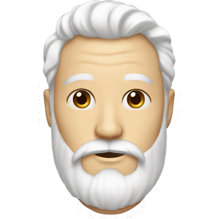 white beard emoji