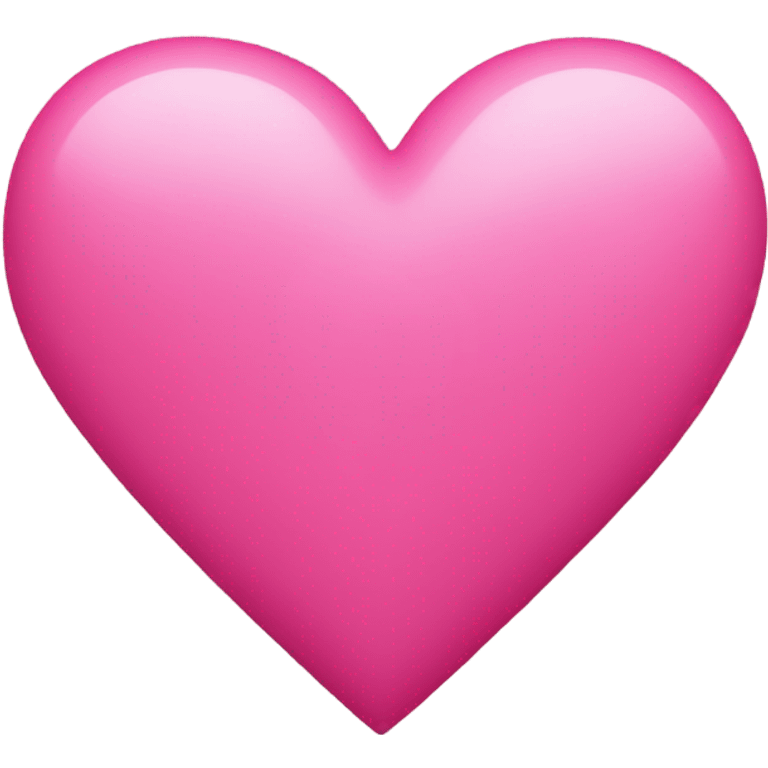 Pink heart emoji