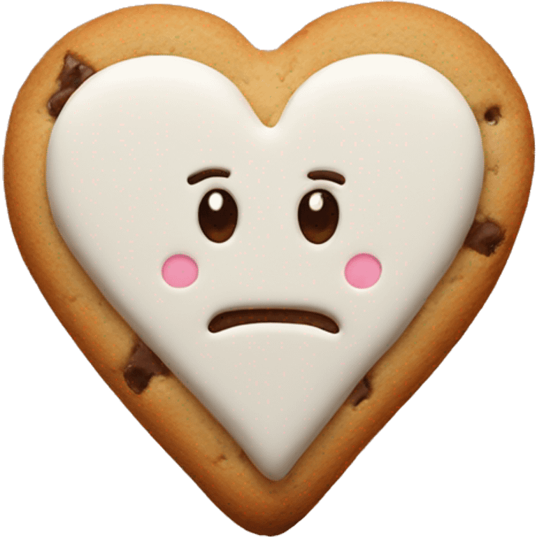 heart cookie emoji